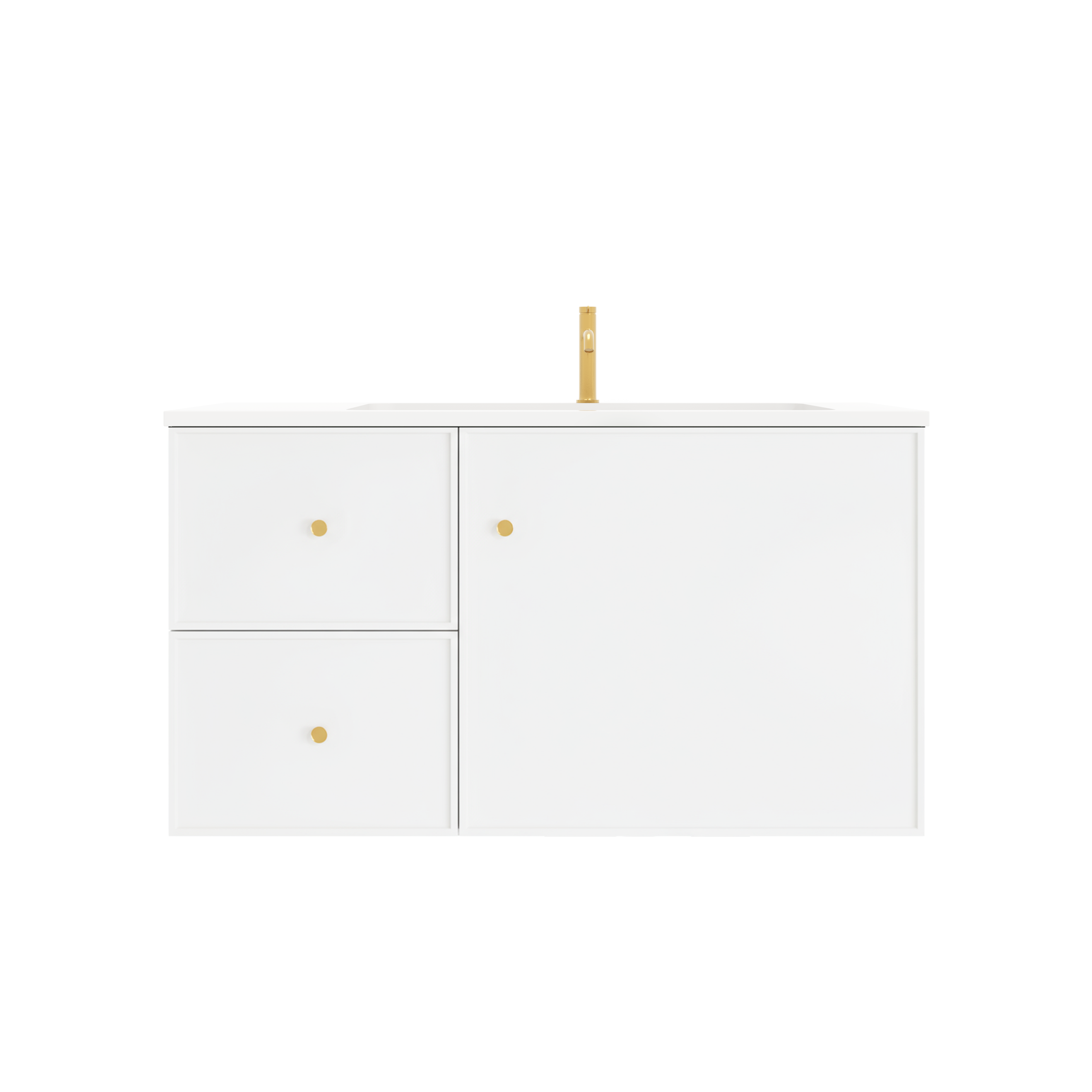 Vivid Pulse Wall-Mounted PVC Cabinet 890*455*480mm