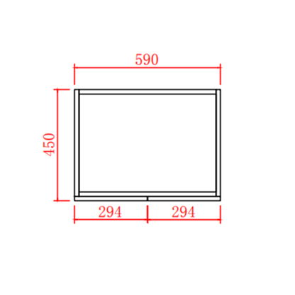 Ceto ACACIA 600mm*465mm*860mm free standing  Matte White vanity