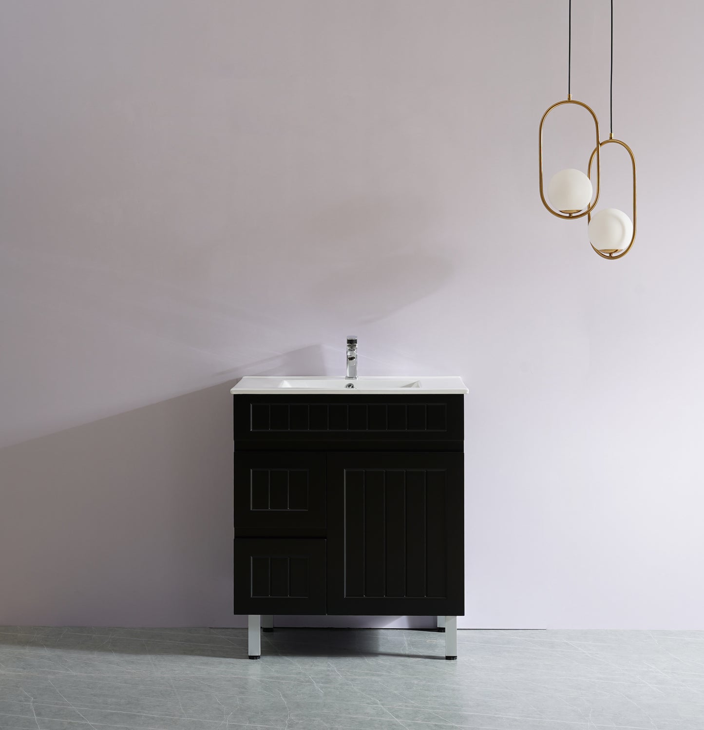 Ceto ACACIA 750mm*460mm*860mm Free standing Matte Black