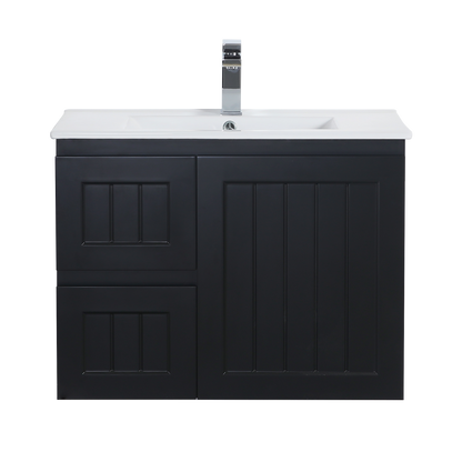 Haven Wood Wall-Mounted  PVC Cabinet With Soft Closing Doors 590/740/890mm