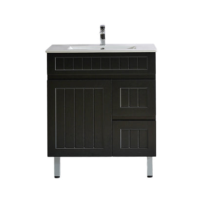 Ceto ACACIA 750mm*460mm*860mm Free standing Matte Black Right Drawers