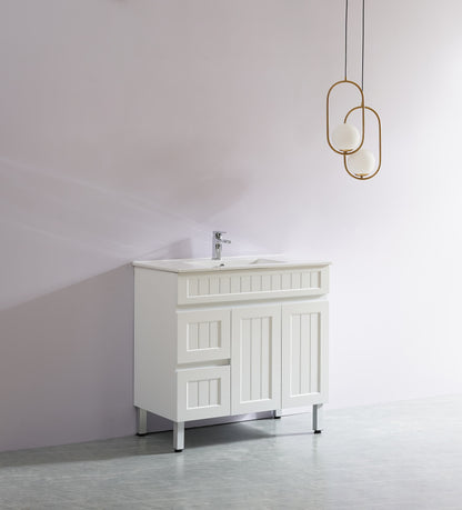Ceto ACACIA 900*460*880mm floor standing vanity Matte white