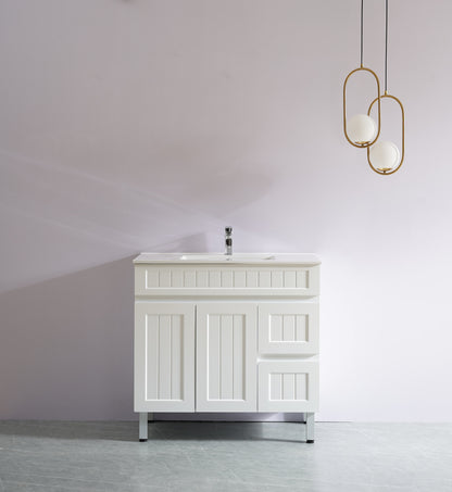 Ceto ACACIA 900*460*880mm Floor Standing vanity Matte white