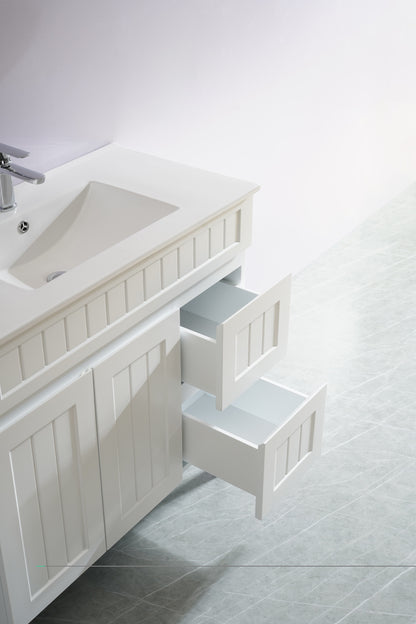Ceto ACACIA 900*460*880mm Floor Standing vanity Matte white