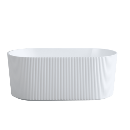 Ronelle Fluted Freestanding Bathtub 1500/1700mm