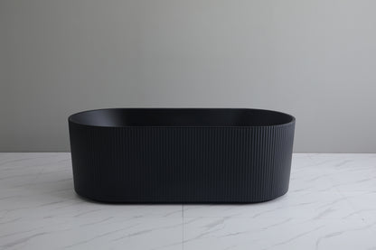 1700mm X 850mm X 580mm Ally Groove Freestanding Bathtubs AGV1700