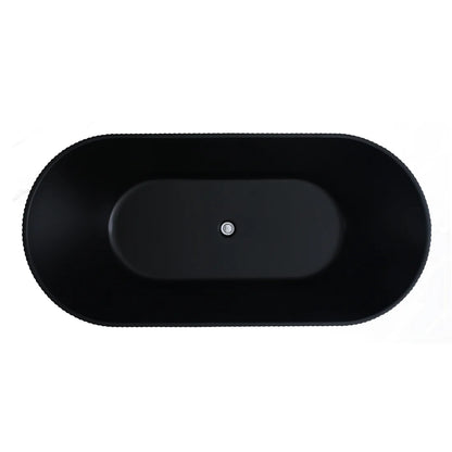 Ally Groove Freestanding Bathtubs 1700*850*580mm AGV1700GW/AGV1700MW/AGV1700MB