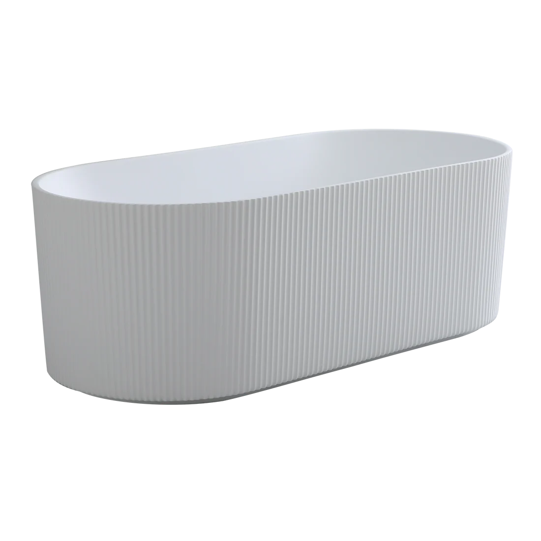 Ally Groove Bathtub Freestanding 1500*750*580mm AGV1500GW/AGV1500MW/AGV1500MB