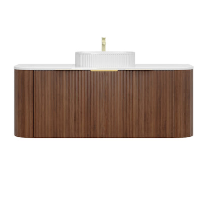 VITO ARDEN Fluted Curved  Vanity with Inner Drawer 600-1550mm