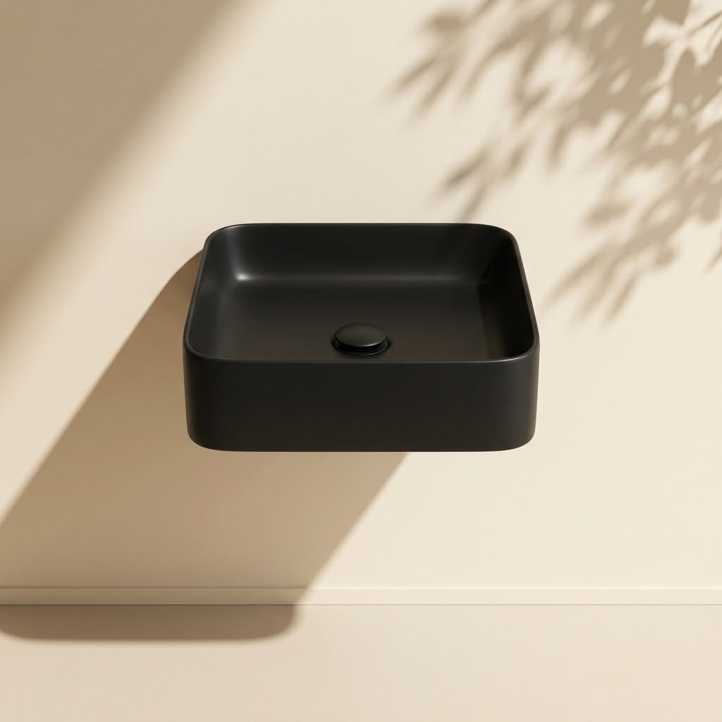 Above Counter Basin 375*375*110mm LH-BS22-375GW/MB
