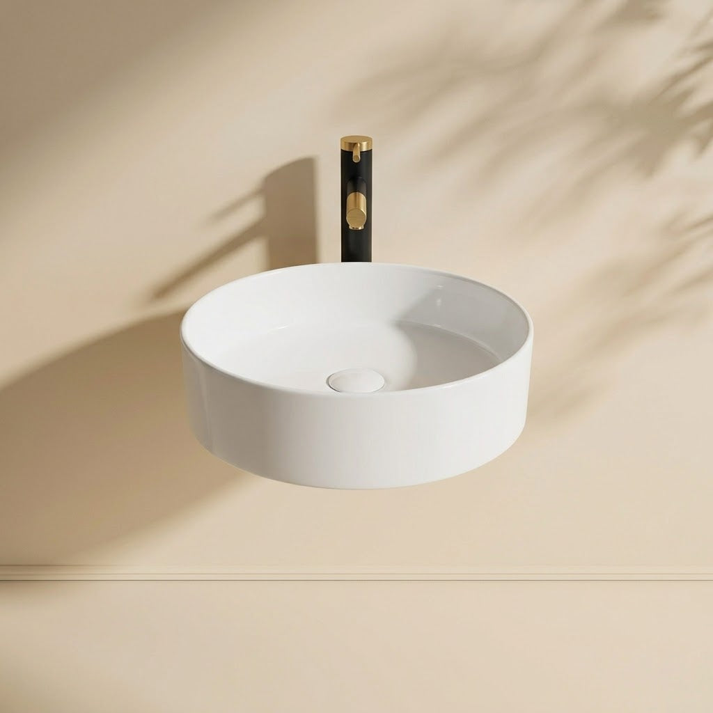 Above Counter Basin 400*400*120mm LH-BS27-400GW/MW/MB