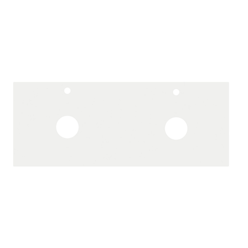 White Cystlized Stone Top 600-1800mm