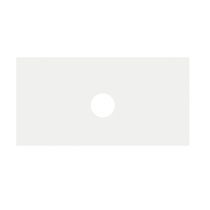 White Cystlized Stone Top 600-1800mm