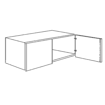 Kitchen Fridge Wall Cabinet Only 600/964mm BFF-636P/736P/800/900/1000-BOX/BFF-900-350P-BOX/BFF-1000-350P-BOX