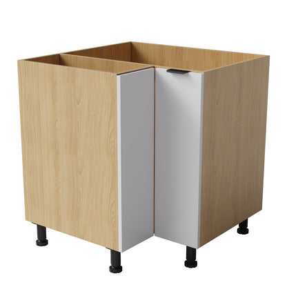 Floor Corner Cabinet - Cabinet Only, No Door Panel