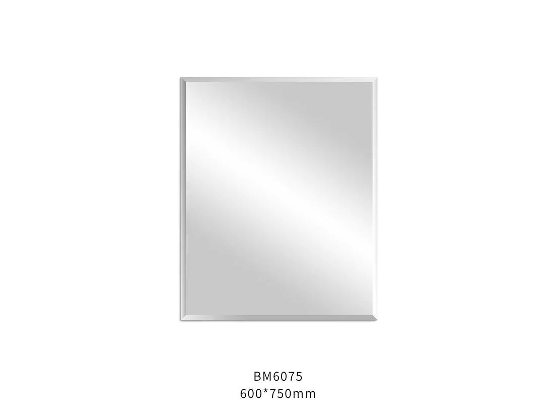 Beveled Edge Bathroom Mirror –Wall Mounted 450-1500mm