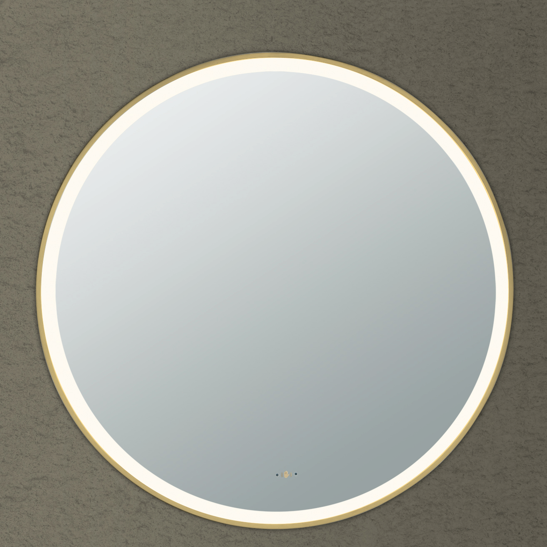 LED Framed Bathroom Mirror – 600-900mm Wall Mounted