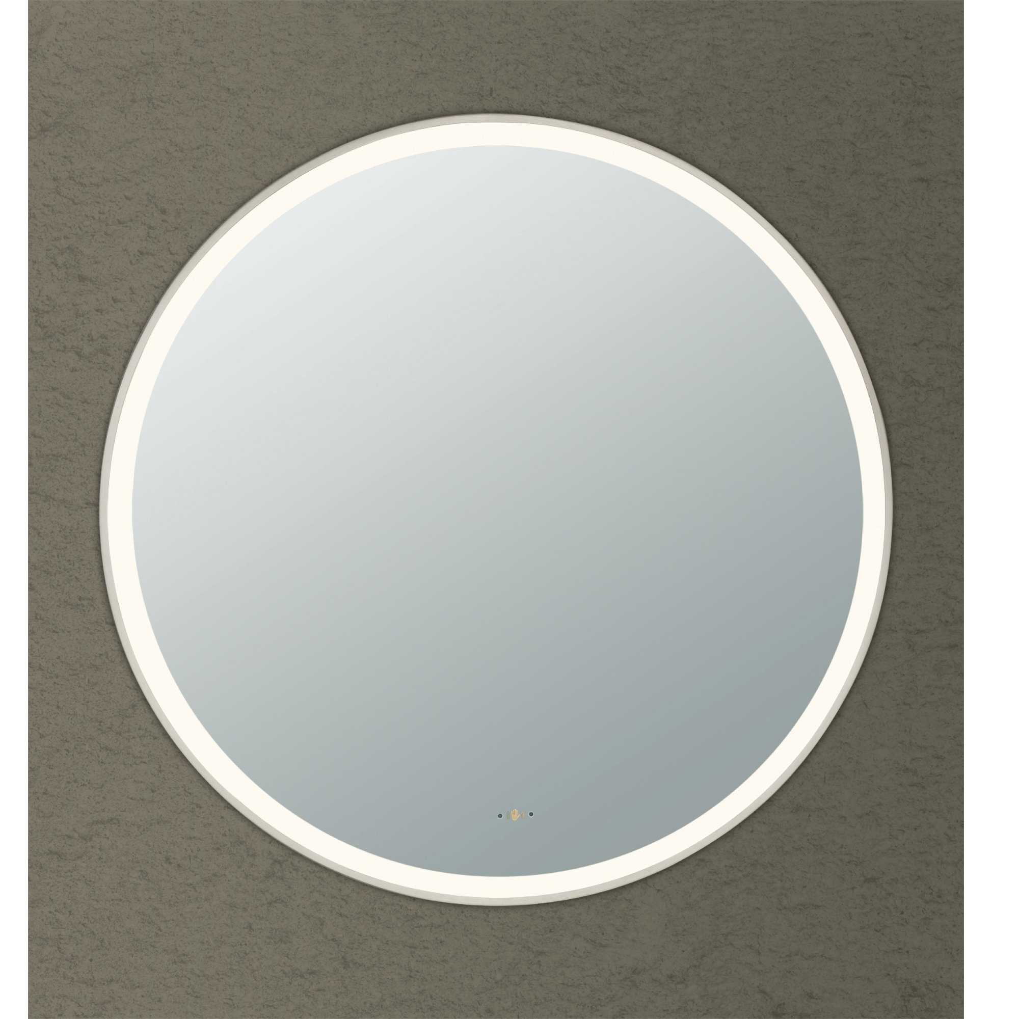 LED Framed Bathroom Mirror – 600-900mm Wall Mounted