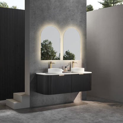 Solea Wall Hung PVC Cabinet with soft closing drawer 1200-1800mm