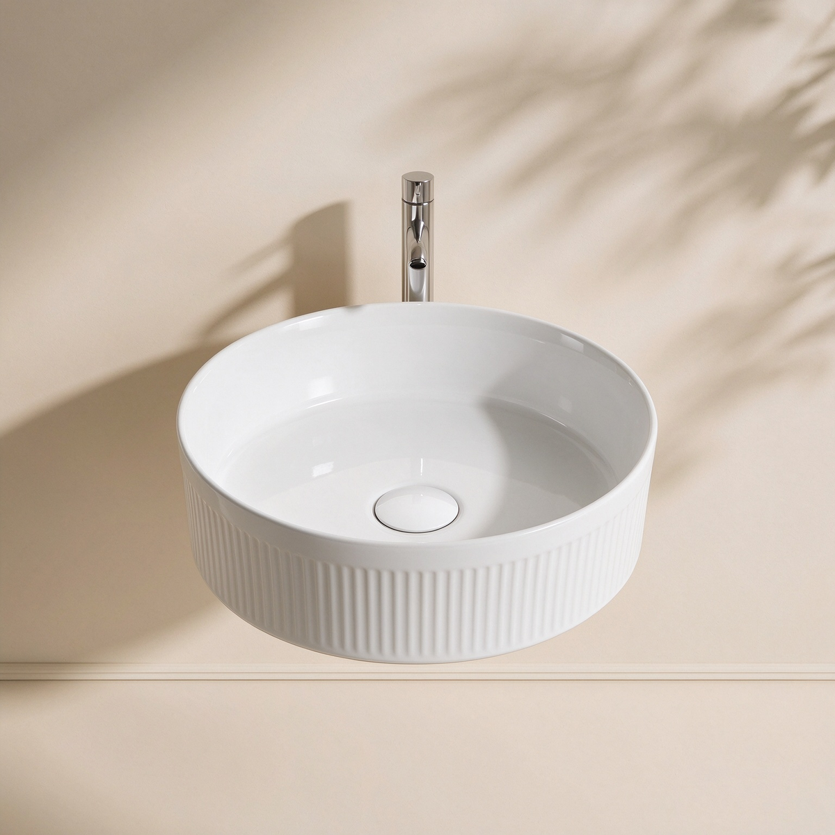 Above Counter Basin 410*410*125mm LH-BS07-410GW/MW/MB