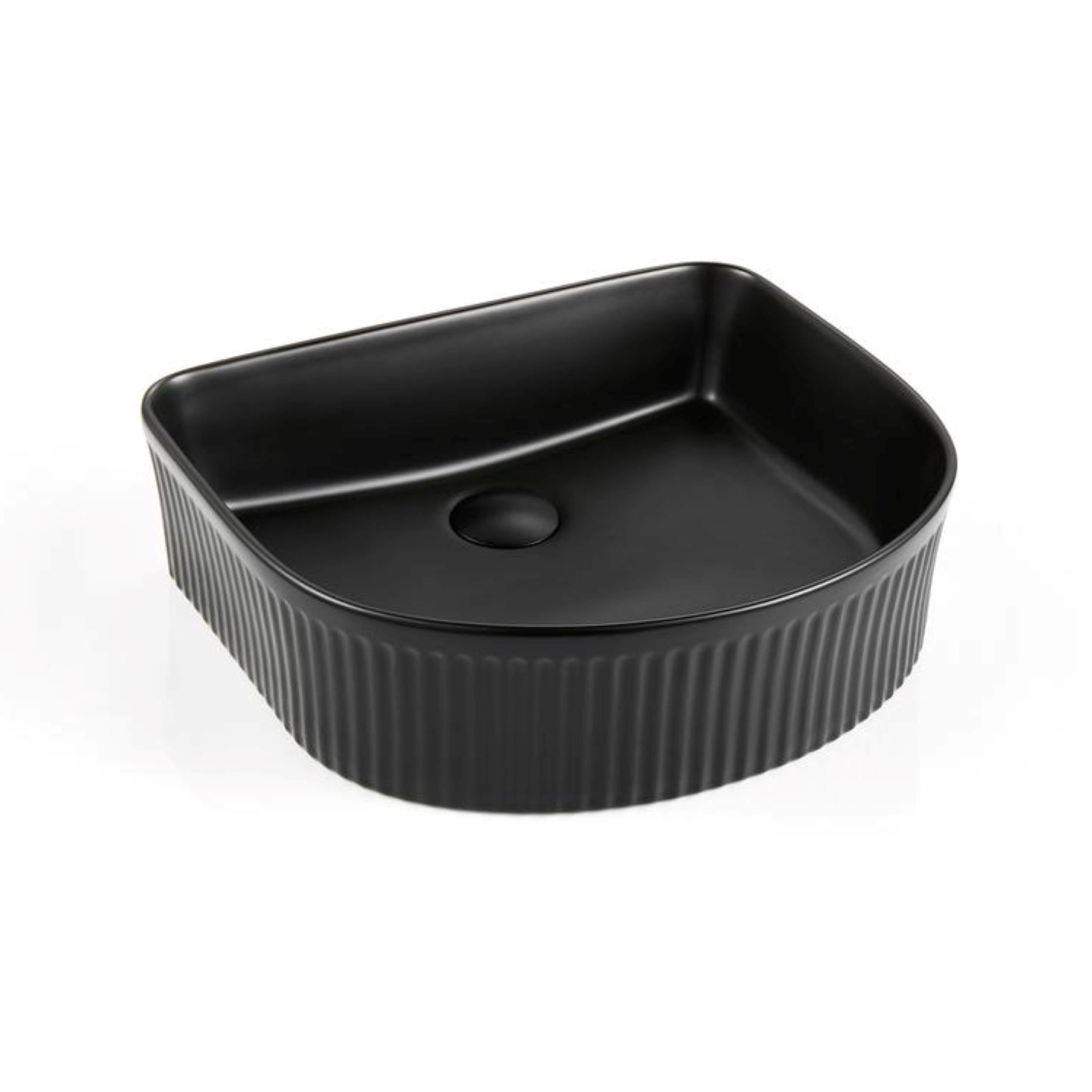 Floe Ribbed Arch Console Basin 415*365*120mm