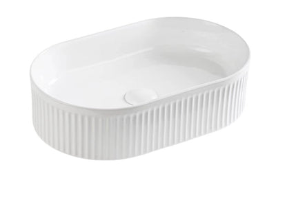 Ellipse Ceramic Console Basin of VITO 490*310*130mm