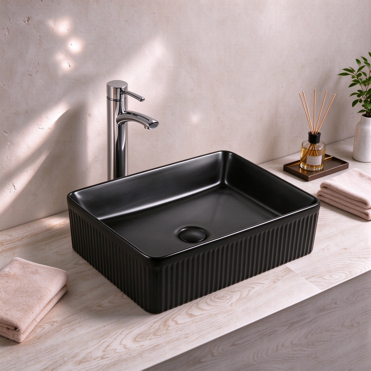 Rectangle Above Counter Basin 500*380*120mm