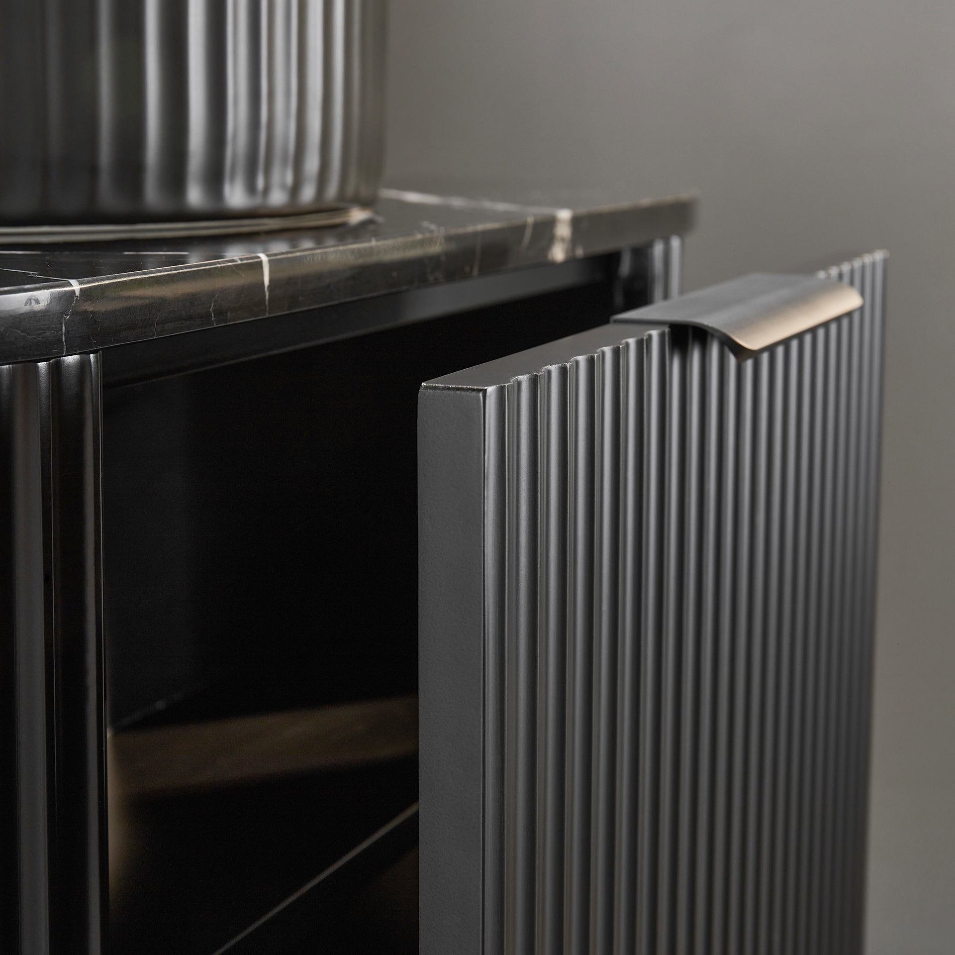 Solea Standard Wall Hung PVC Cabinet with soft closing door 600/750/900mm