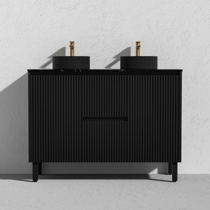 Brighton Floor Vanity 1200*460*880mm Matte Black
