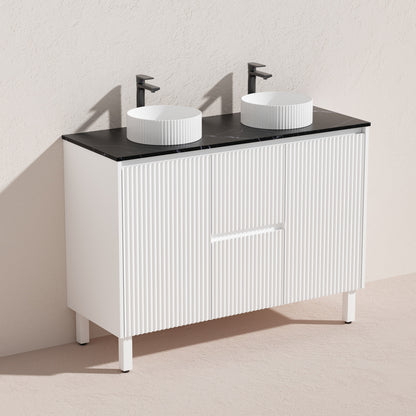 Brighton Floor Vanity 1200*460*880mm Matte White