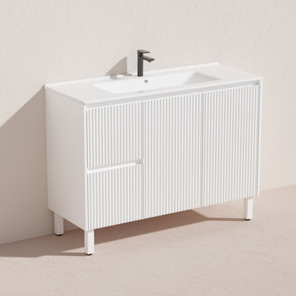 Brighton Floor Vanity 1200*460*500mm Matte White