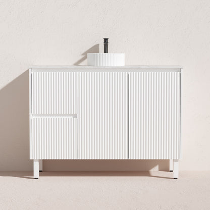 Brighton Floor Vanity 1200*460*500mm Matte White