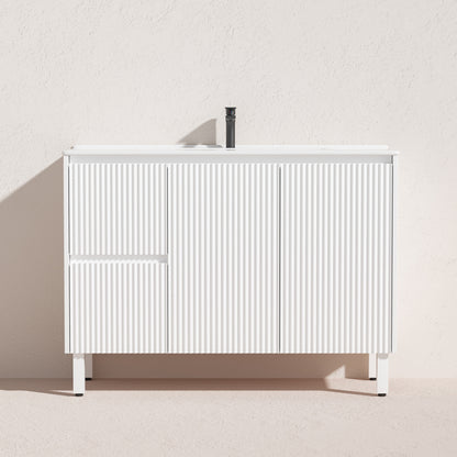 Brighton Floor Vanity 1200*460*500mm Matte White