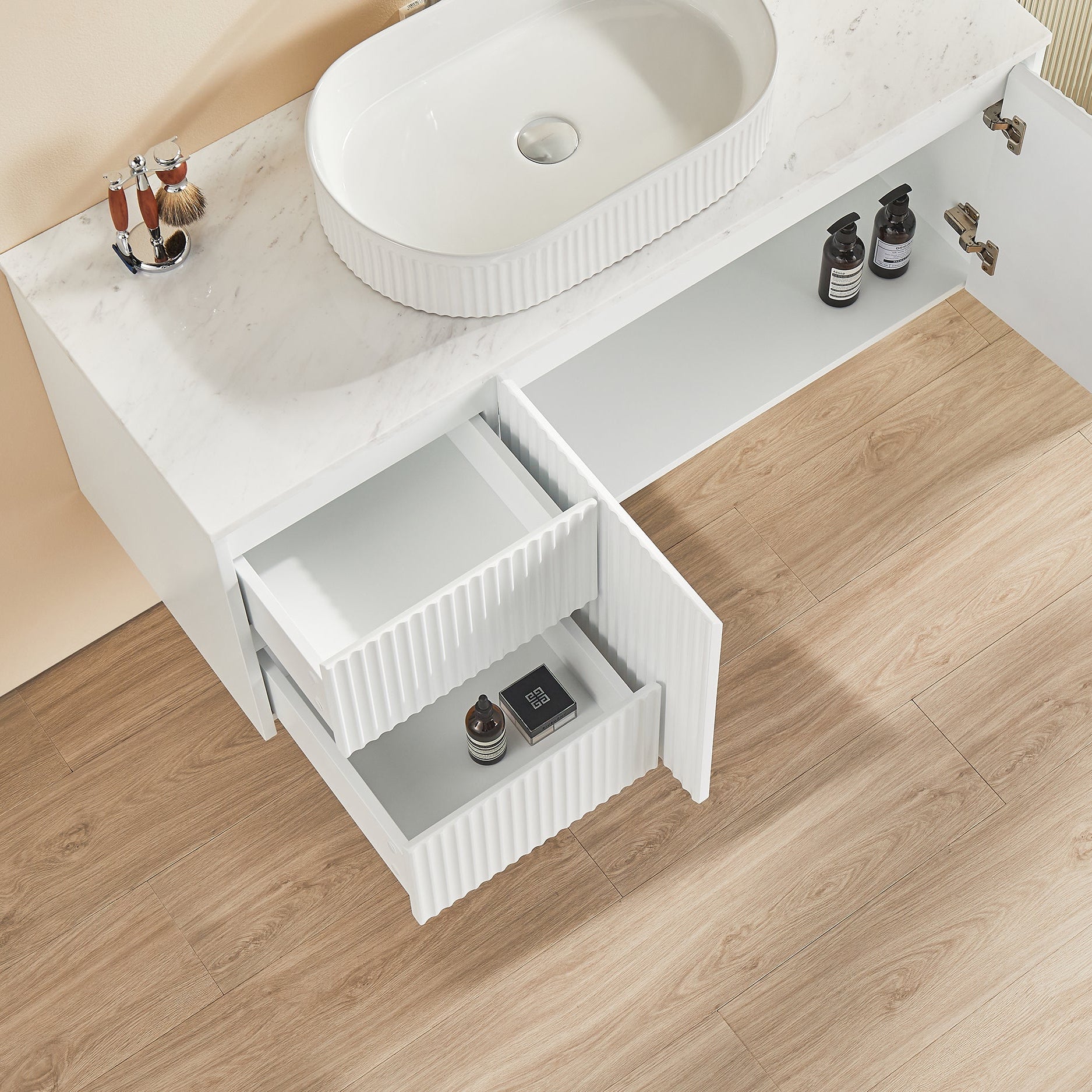 Wyrewood Wall-Mounted Vanity 590-1190mm