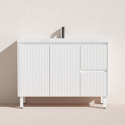 Brighton Floor Vanity 1200*460*500mm Matte White