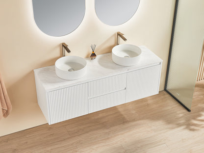 1490*455*480mm Drawers in the  middle Brindabella CB1521W-MB
