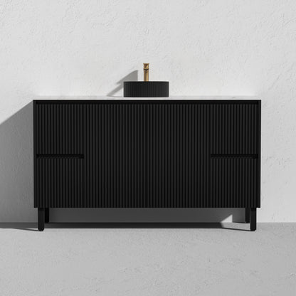 Brighton Floor Vanity 1500*460*880mm Matte Black