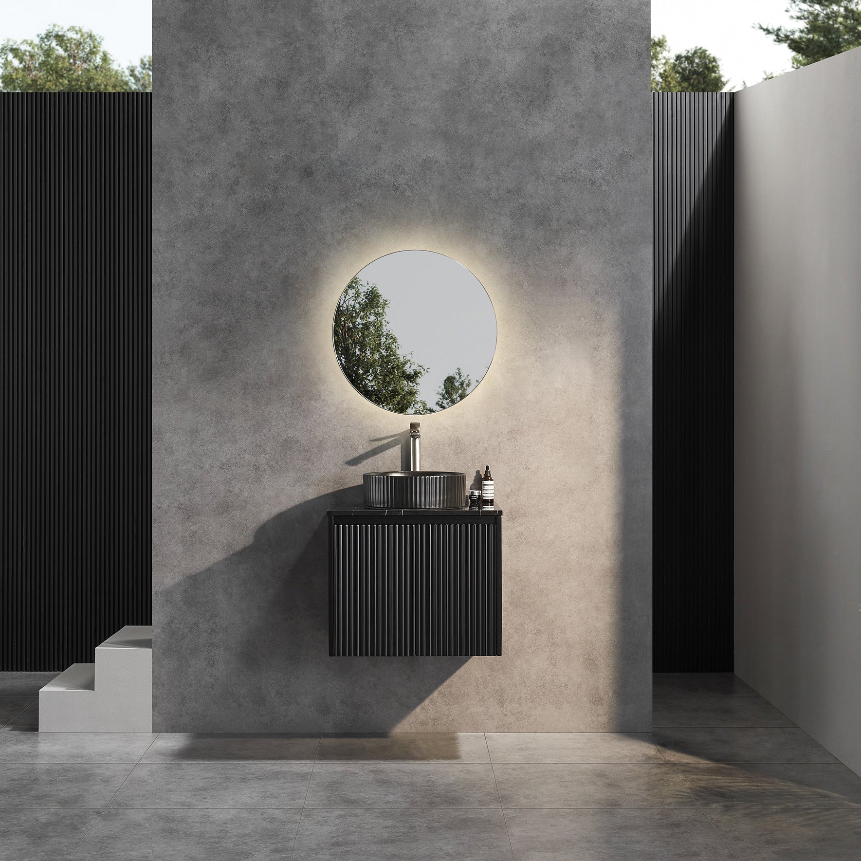 Wyrewood Wall-Mounted Vanity 590-1190mm