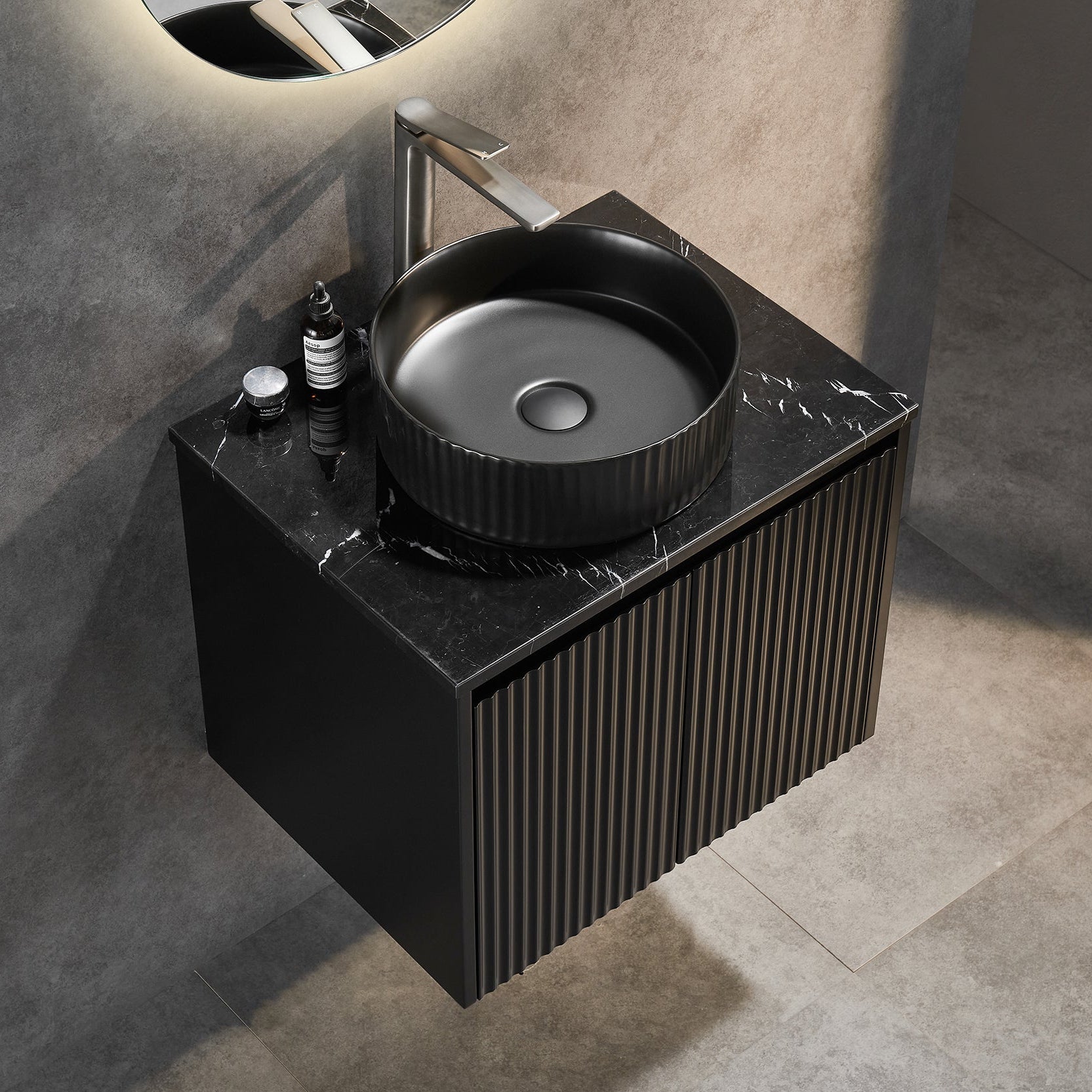 Wyrewood Wall-Mounted  Vanity 590*460*500mm