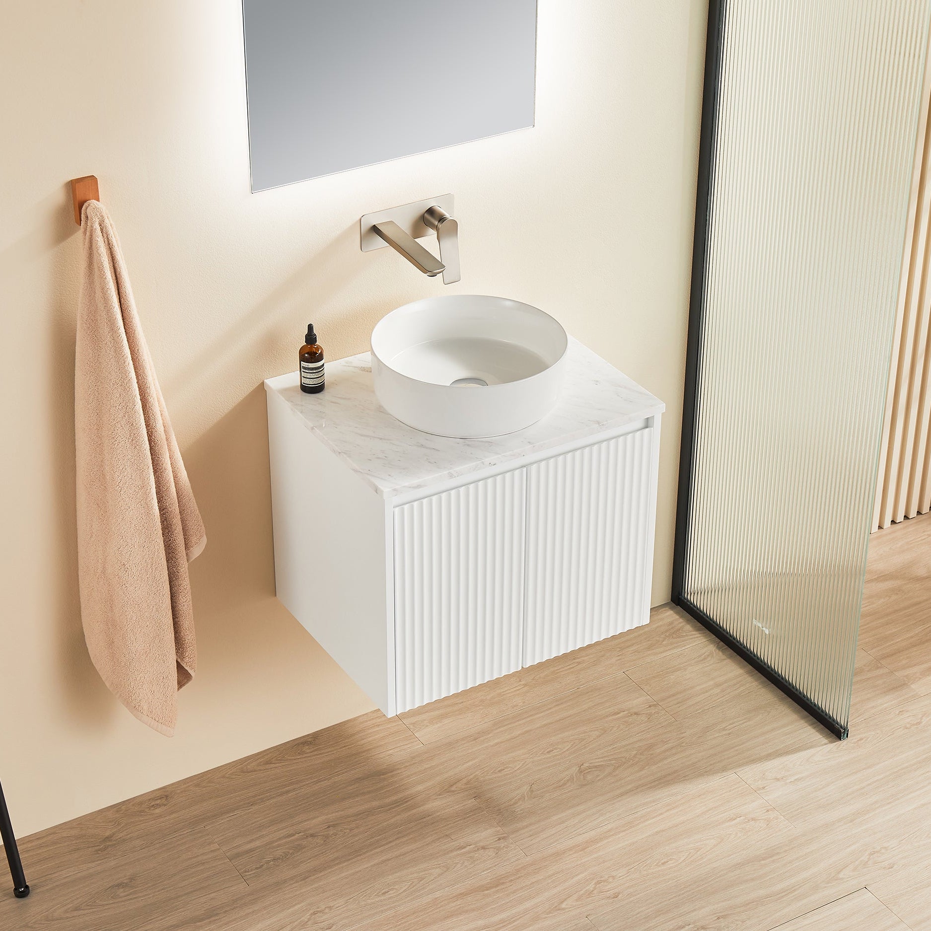 Wyrewood Wall-Mounted  Vanity 590*460*500mm