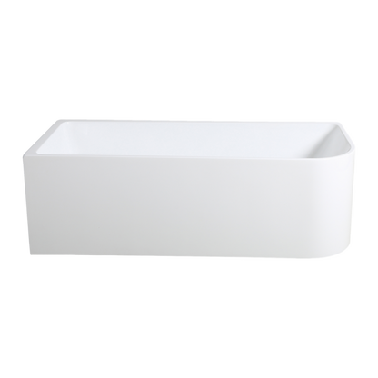Casey Left/Right Corner Bath - Gloss White, Non-Overflow, Multiple Sizes(Height 520mm)