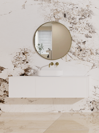 Vetra Aluminum Framed Mirror 5mm Copper Free with Safety Film 600/700/800mm