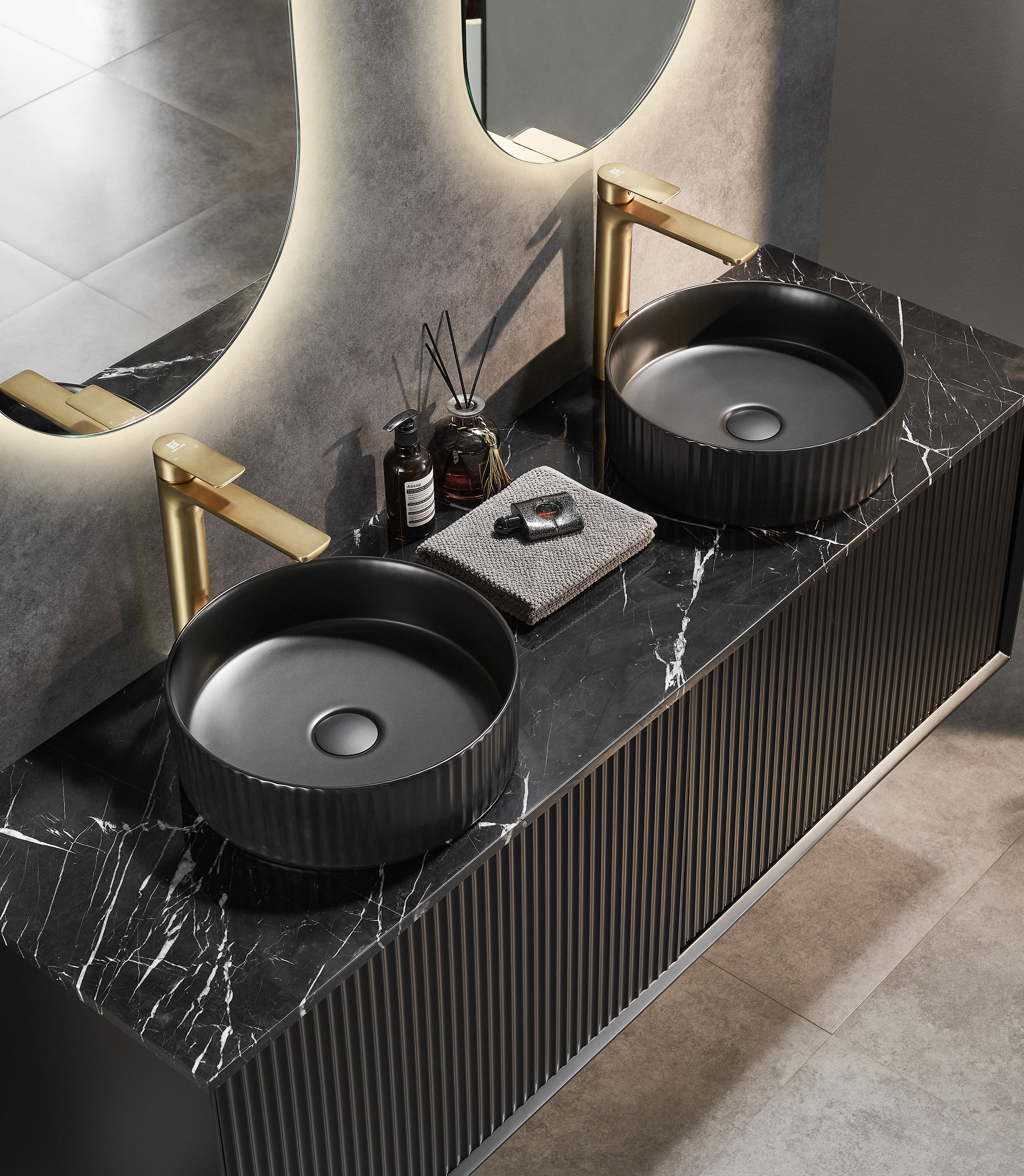 Ceto Kirribilli 1500*460*500mm PVC Wall hung push open drawer vanity