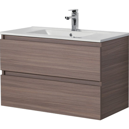 PVC Wall-Mounted Vanity Cabinet 600/750/900mm