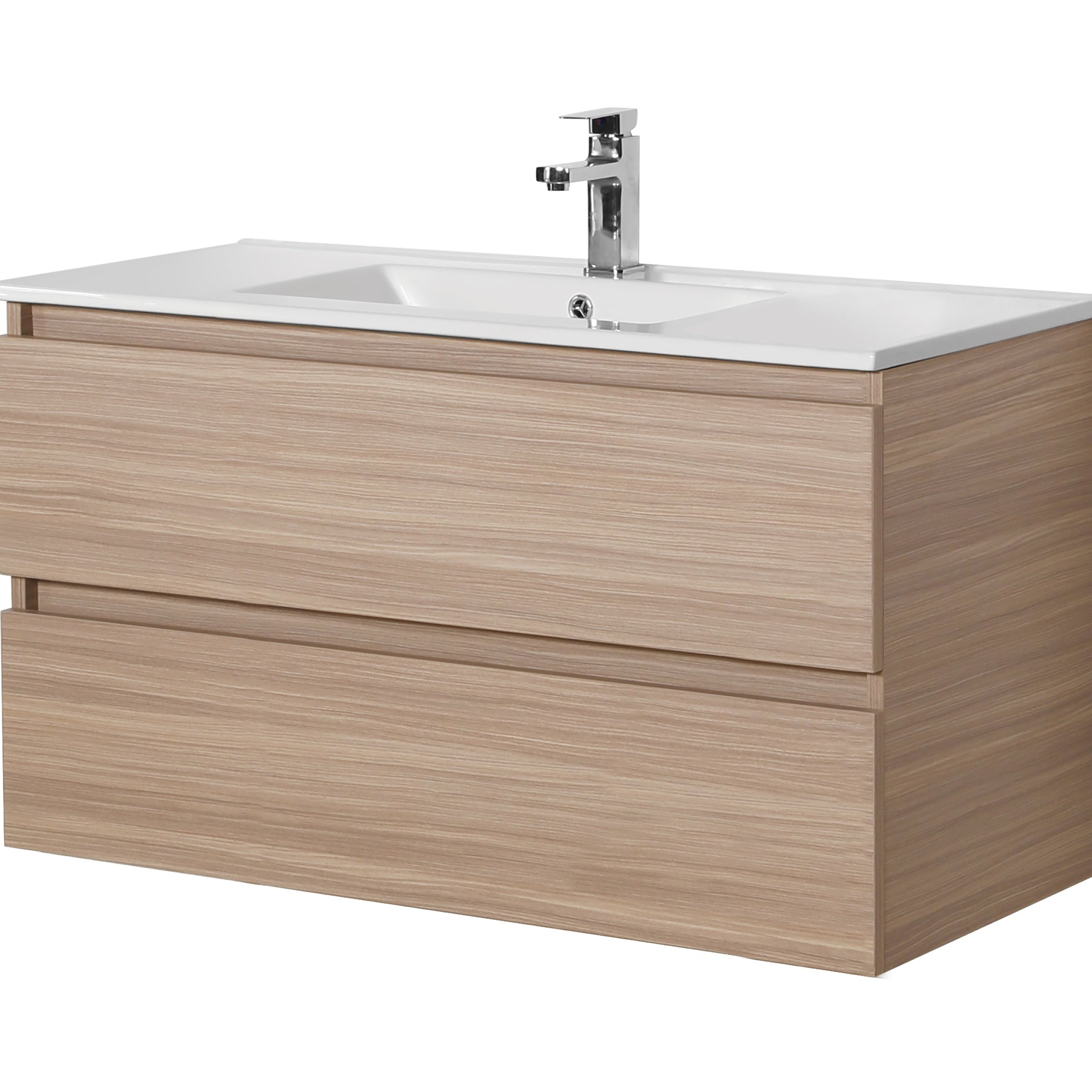 PVC Wall-Mounted Vanity Cabinet 600/750/900mm