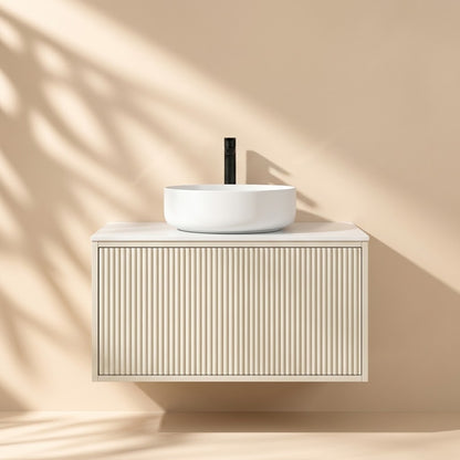 Cielo Standard Wall-Mounted Vanity 740*496*380mm Coastal Oak