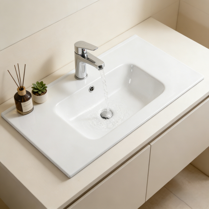 Vanity Top with Undermount Basin For Bathroom 610-1210mm