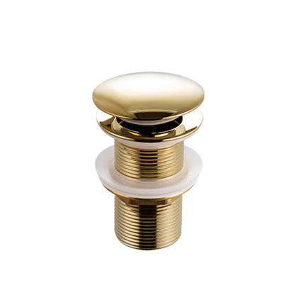 Push-Button Sink Stopper Mushroom Top 32mm