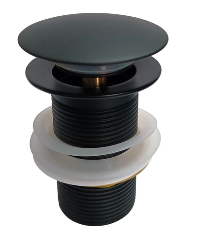 Push-Button Sink Stopper Mushroom Top 32mm