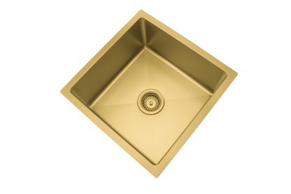 450*450*220mm Stainless Steel Kitchen Sink PKSS-450R-B/ GM/ BG